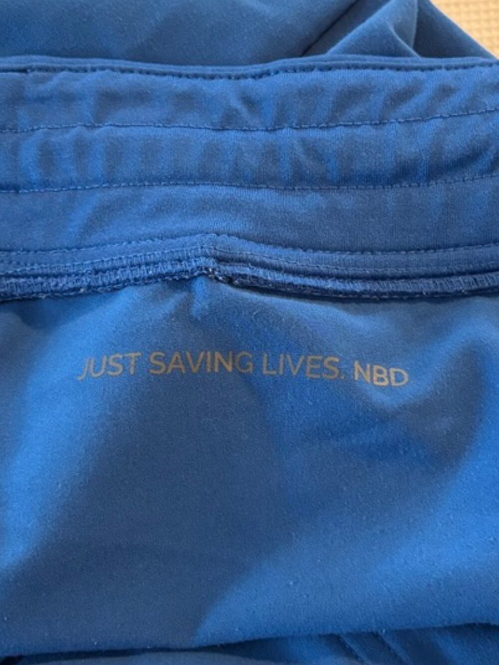 FIGS Royal Blue Zamora Jogger Scrub Pants Size XS Petite - Picture 5 of 6